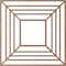 Ekena Millwork Raven Wood Fretwork Pierced Ceiling Medallion, Wood (Paint Grade), 38"OD x 14"ID x 3/8"T CMWP38X38X0375RAMF - alternate 2